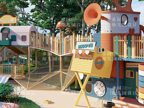 上海加華幼兒園戶外設計